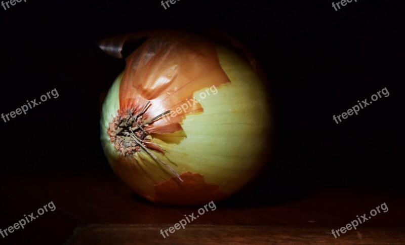 Onion Vegetables Cook Food Close Up