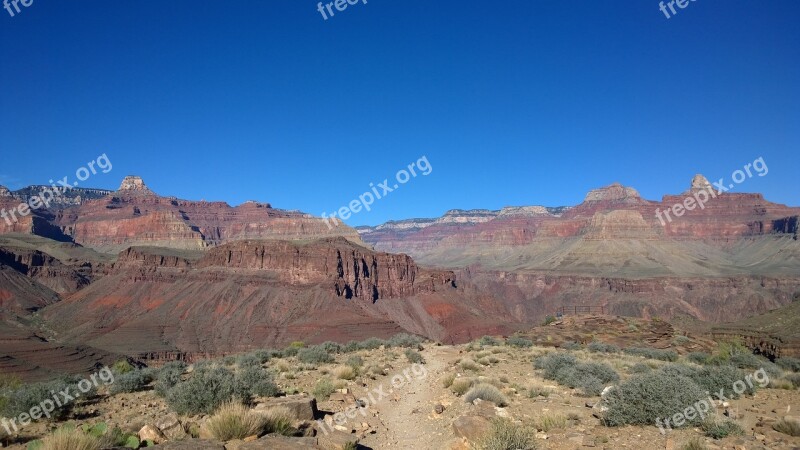 Gran Canyon Travel Nature Landscape Panorama