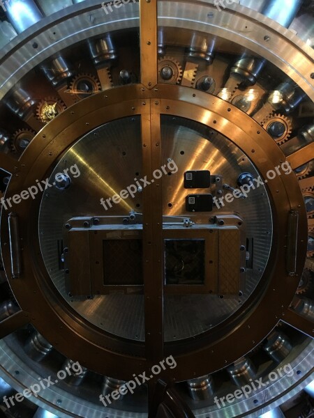 Vault Copper Bank Free Photos