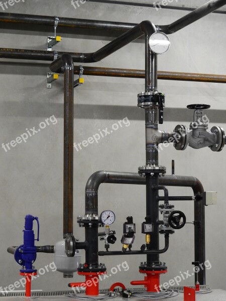 Technology Heating Pipes Industry Boiler House