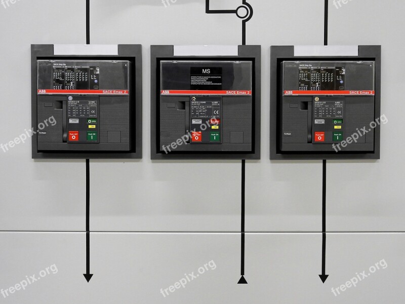 Switchgear Control Cabinet Electro Distributor Elektrik Current