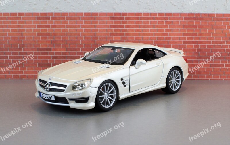 Model Car Auto Mercedes Sl Sl 65 Amg