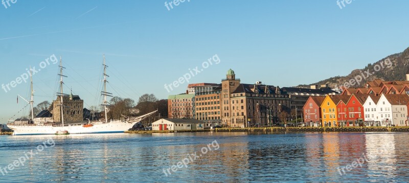 Bergen Norway Scandinavia City Europe