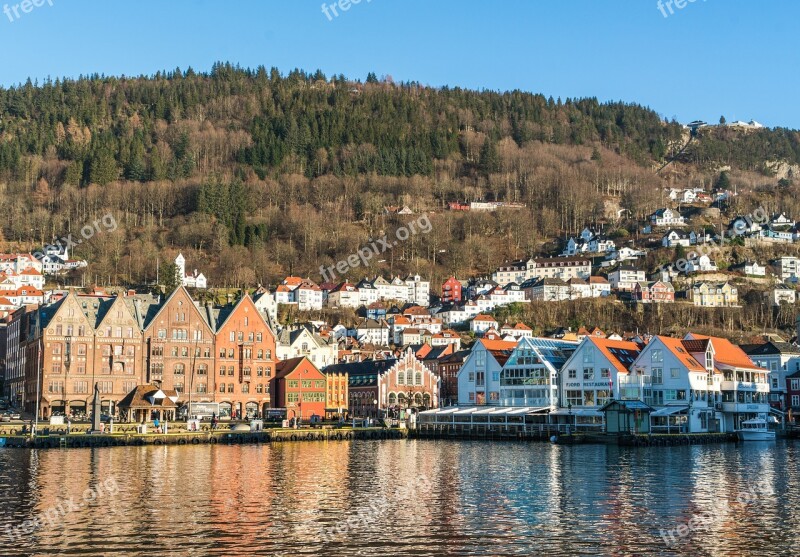 Bergen Norway Scandinavia City Europe