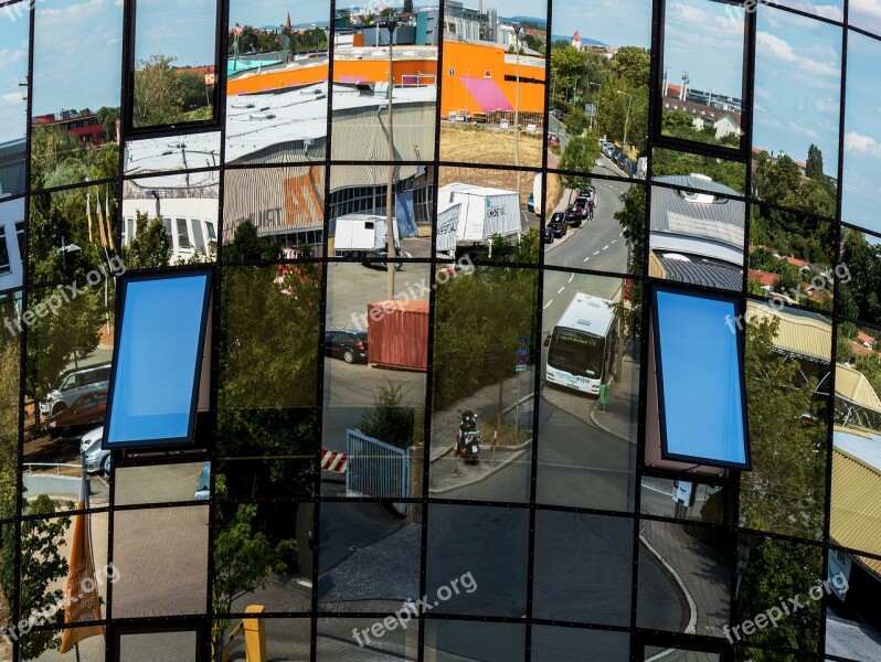 Architecture Glass Facade Mirror Facade Building Germany