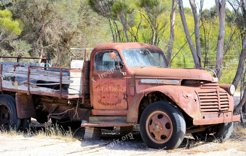 Old Truck Vintage Retro Nostalgia Free Photos