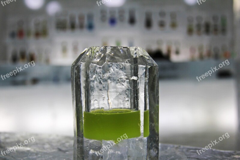 Green Drink Ice Bar Ice Bar