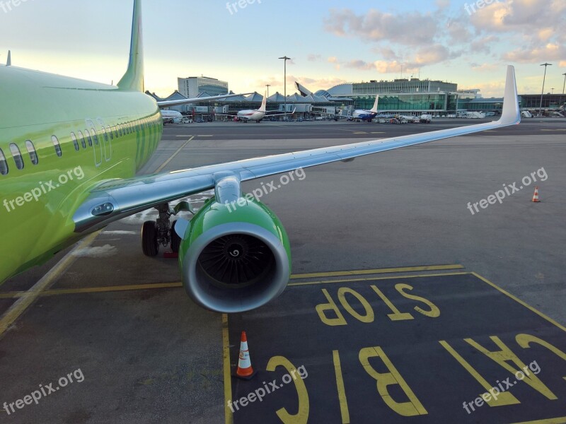 Plane Airport Boeing Aircraft Air Transport