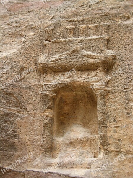 Petra Jordan Near East Sculpture Cave