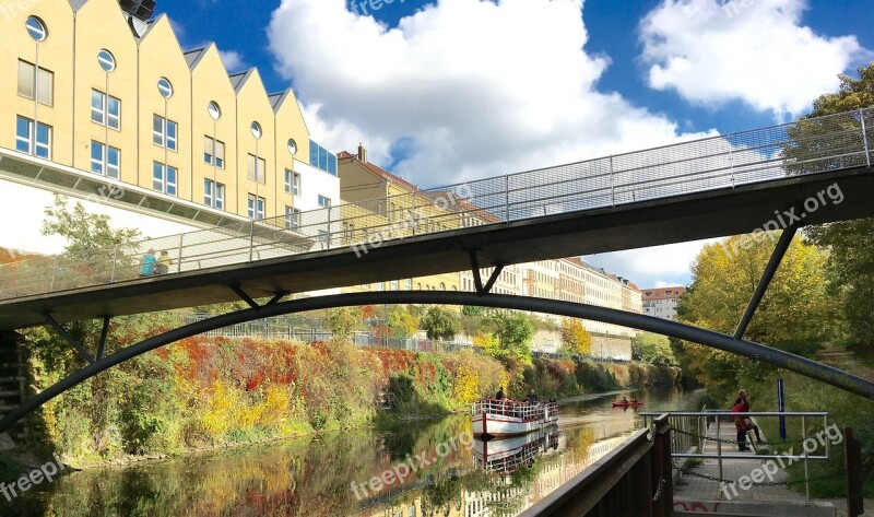 Bridge Leipzig Plagwitz Karl Heine Canal Architecture