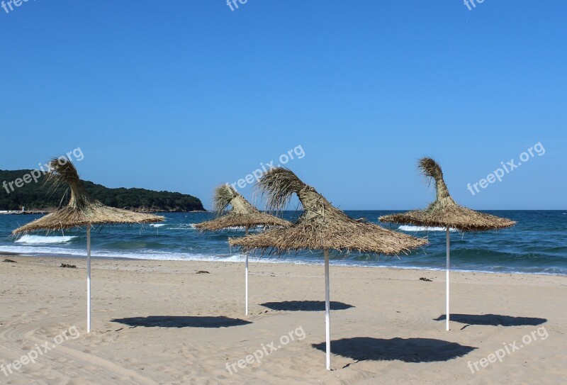 Beach Summer Primorsko Bulgaria Summer Beach