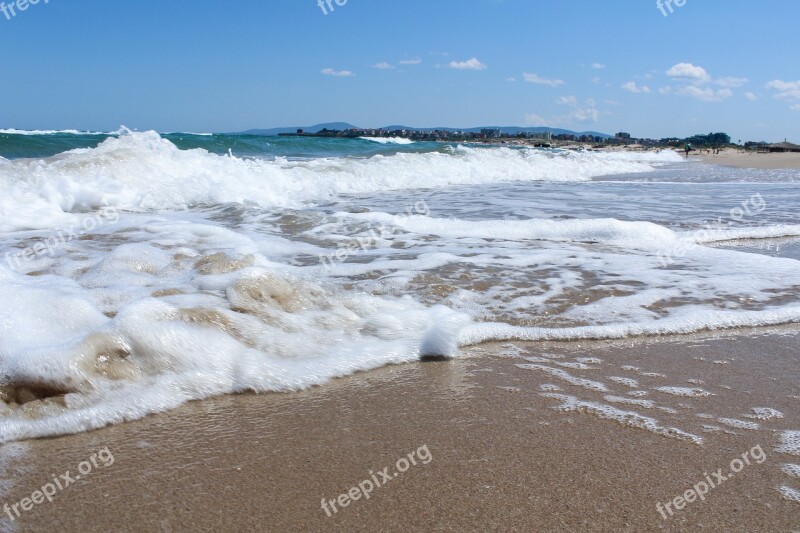 Beach Summer Primorsko Bulgaria Summer Beach