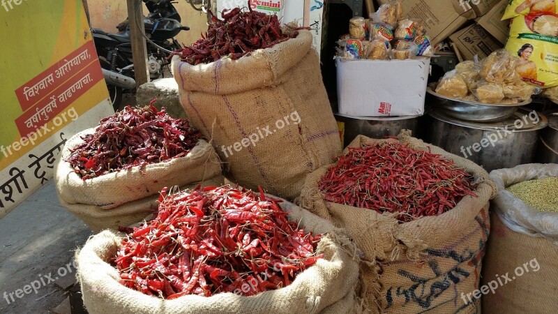 Spices Chili Red Free Photos