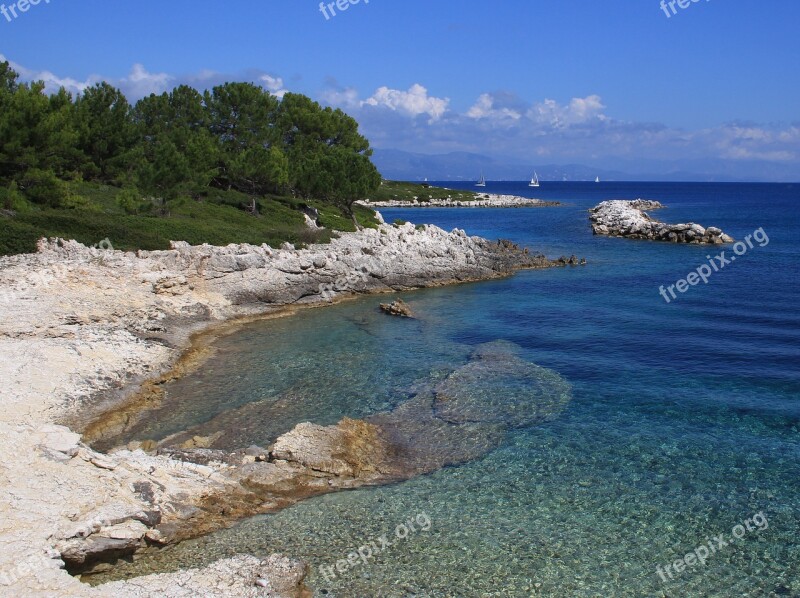 Greece Paxos Gios Ionian Greek Islands