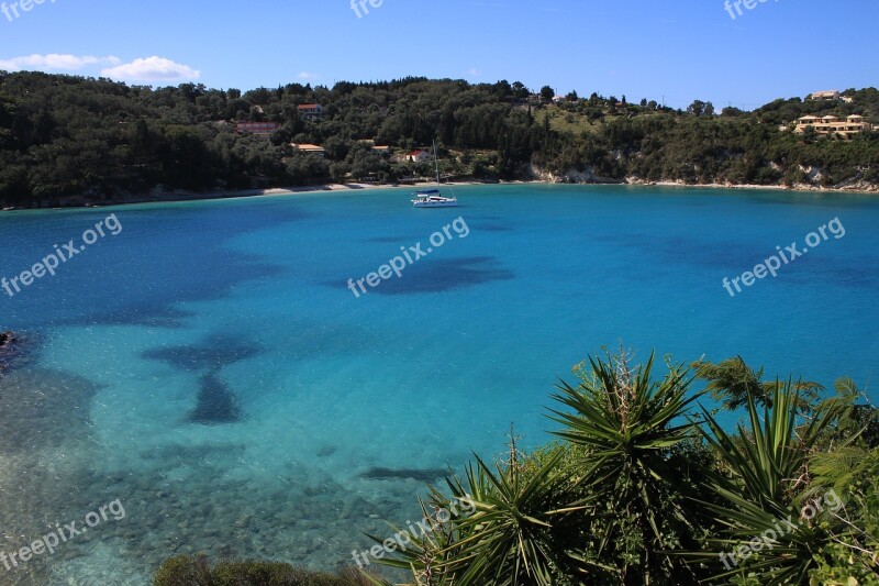 Greece Paxos Laaka Ionian Greek Islands