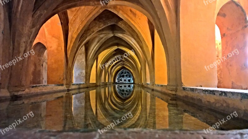 Water Supply Palace Alcazar Sevilla Spain