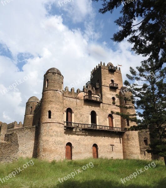 Gondar Ethiopia Ruins Free Photos