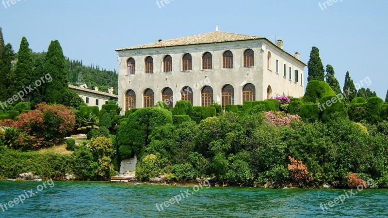 Lago Di Garda House Old Buildings And Structures Italy Buildings