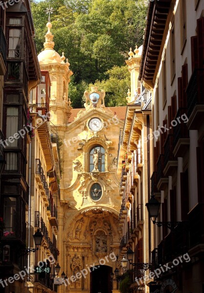 San Sebastian Architecture Spain City Building