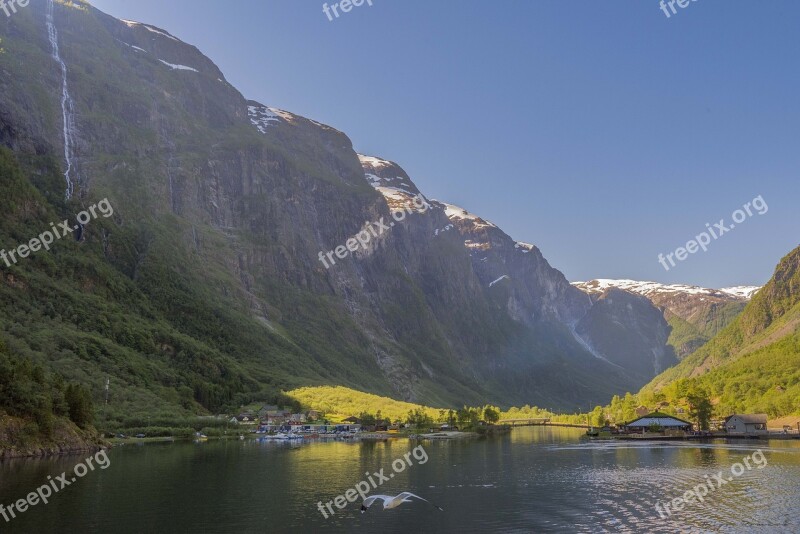 Norway Sun Sea Boat Sky