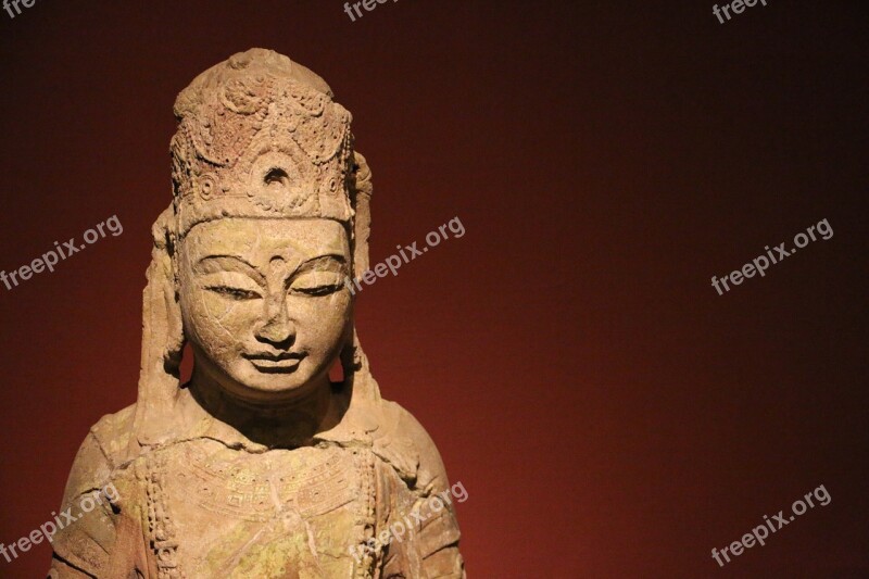 Chinese Antiquity Buddhism Buddha Statues Bodhisattva