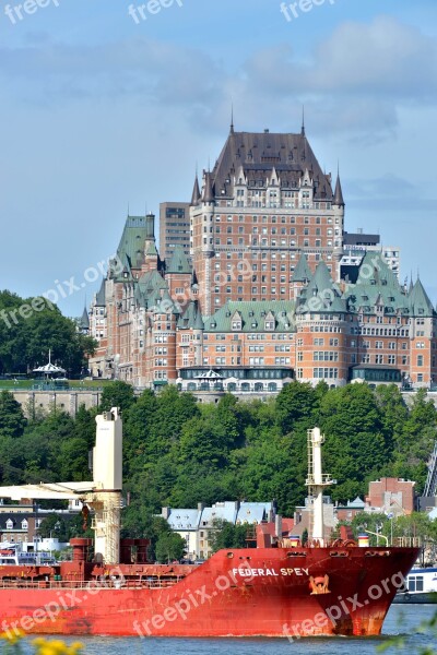 Castle Québec Canada Free Photos