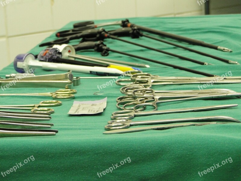 Cirurgical Instruments Tweezers Surgical Clamps Free Photos