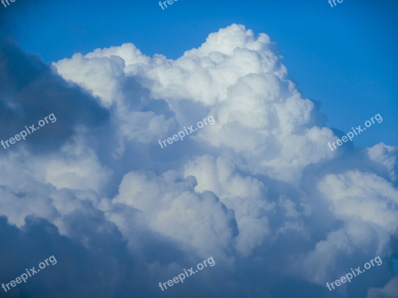 Sky Cloud Nature Blue Clouds Sky