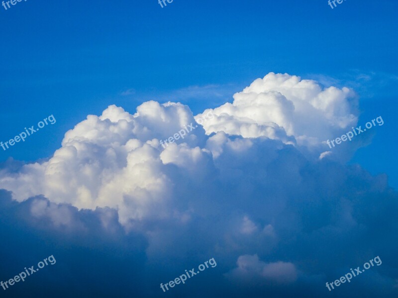 Sky Cloud Nature Blue Clouds Sky