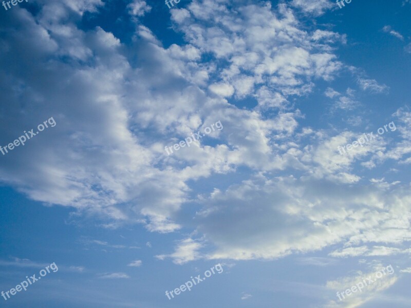 Sky Cloud Nature Blue Clouds Sky