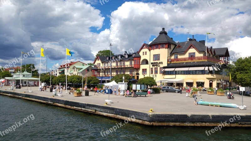 Vaxholm Stockholm Vaxholms Hotels Archipelago Roslagen