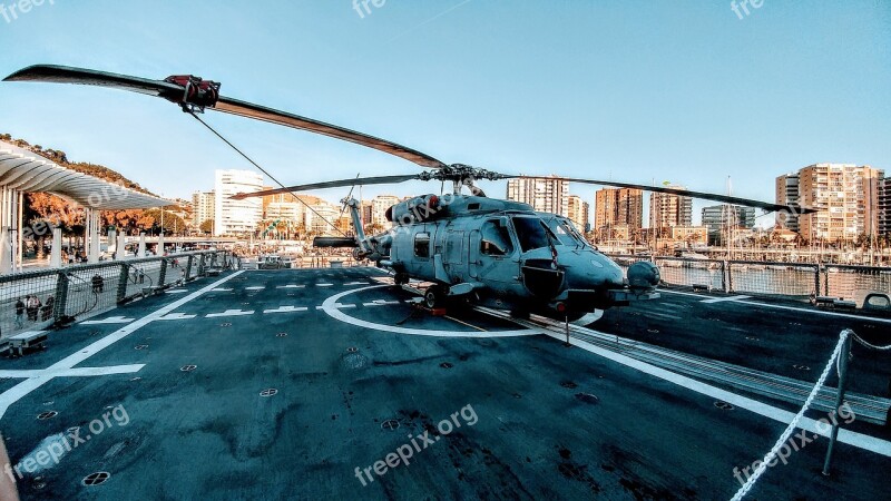 Sh-60b Seahawk Military Helicopter Free Photos