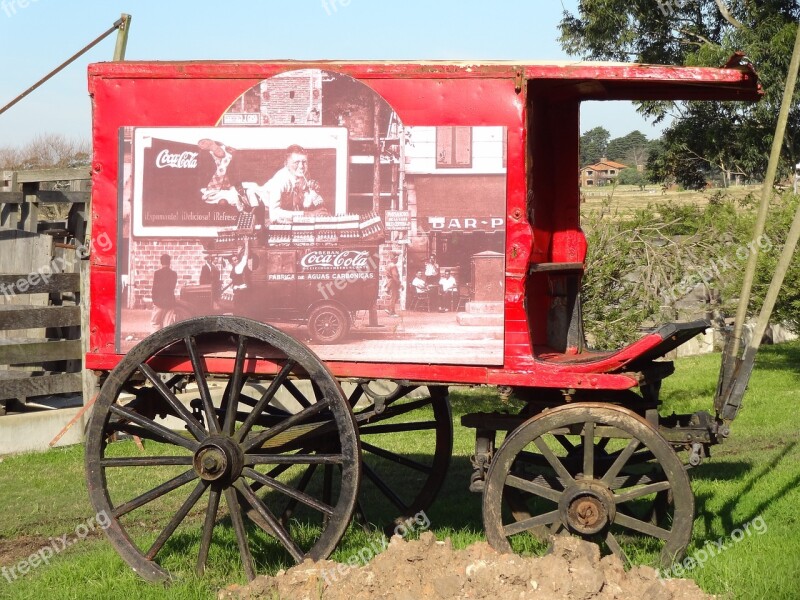 Wagon Coca-cola Farm It Pataia Punta Del Este Free Photos