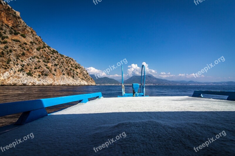 Water Boat Summer Turkey Alanya