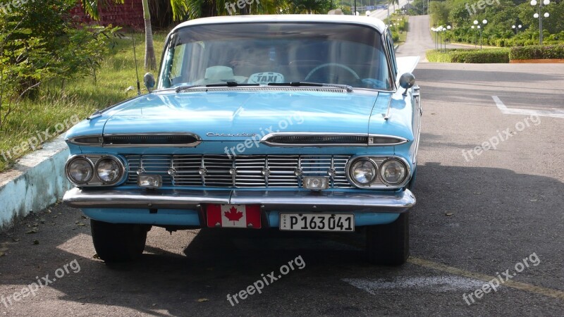 Oldtimer Cuba Classic Auto Free Photos