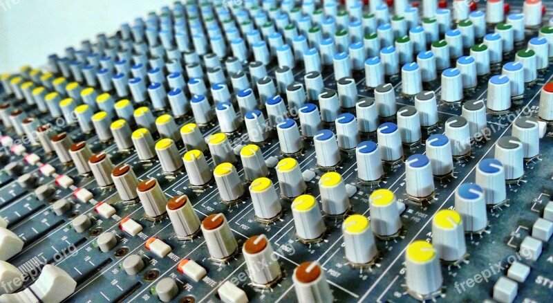 Mixer Rotary Control Sound Controller Studio