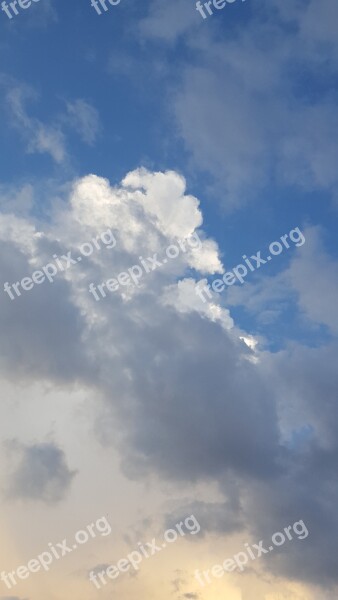 Sky Clouds Clouds Sky Blue Sky Clouds Cloudscape