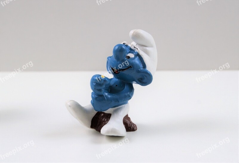 Smurf Smurfs Toboggan Schlumpf Figure Toys