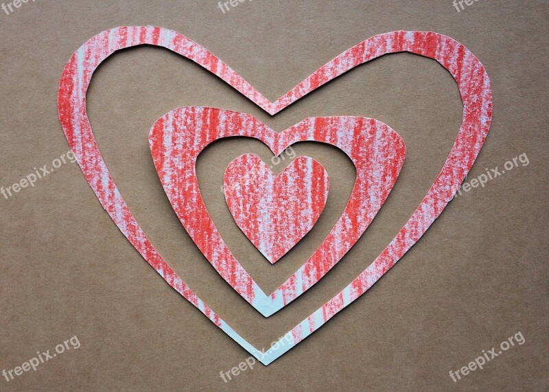 Valentine's Day Valentine Paper Hearts Crafts