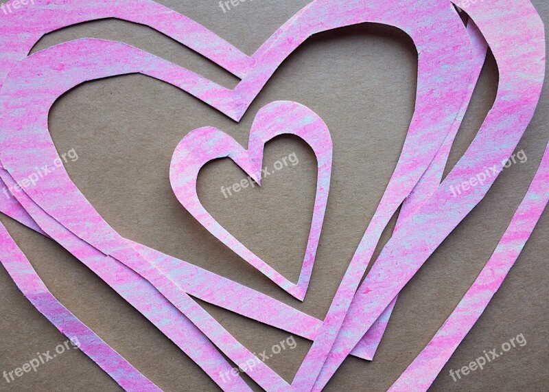 Valentine's Day Valentine Paper Hearts Crafts