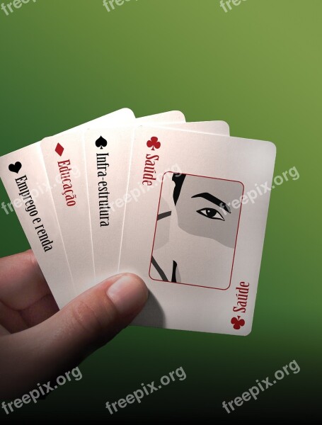 Game Hand Cards Cards Game Health