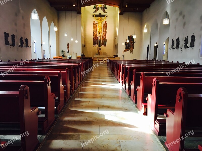 Church Tuttlingen Religion Cross Jesus