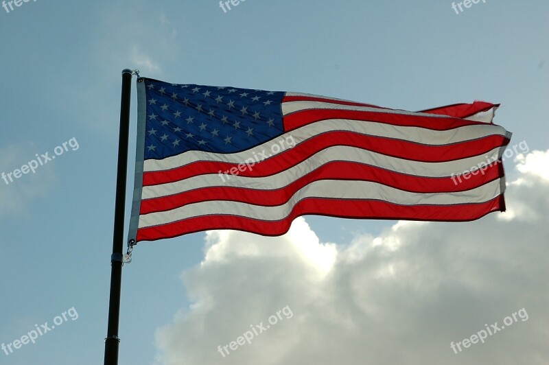 American Flag Symbol Patriotic Flag American