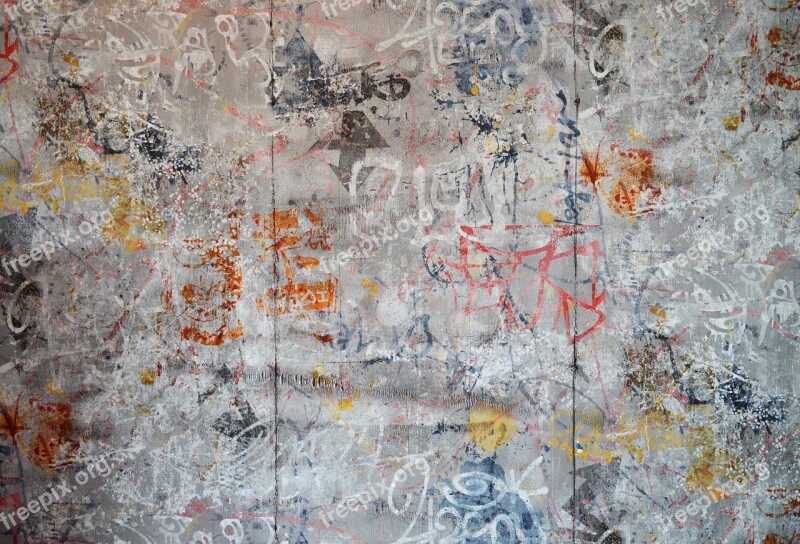 Graffiti Wallpaper Decor Grunge Pattern