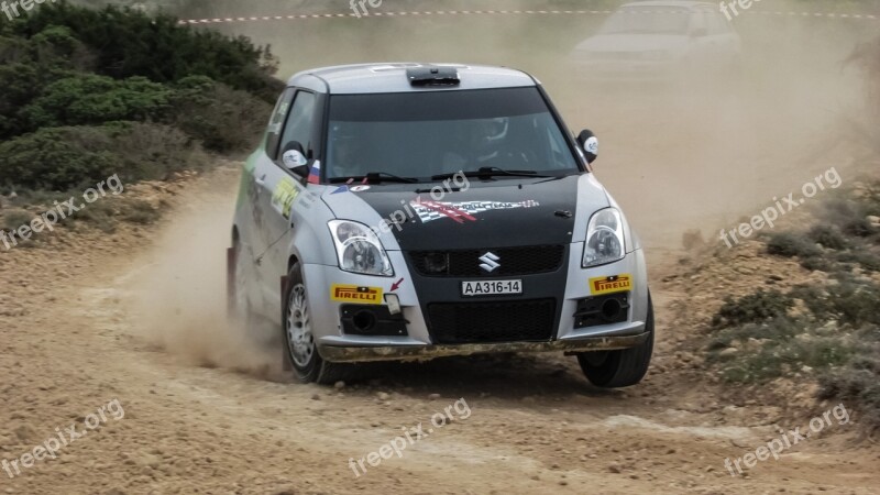 Rally Race Car Speed Sport