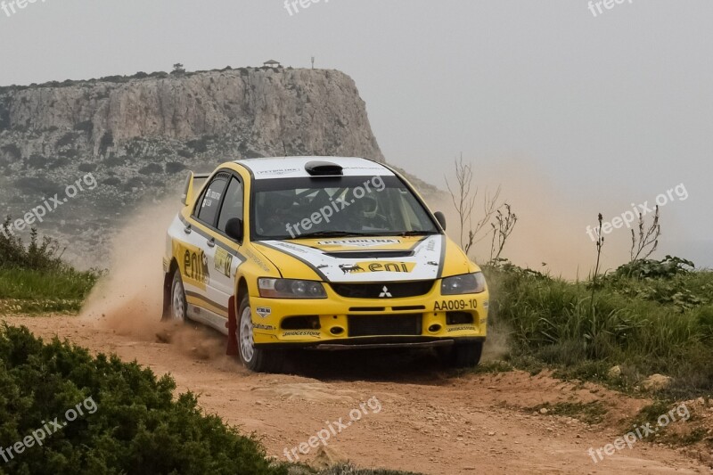 Rally Race Car Speed Sport