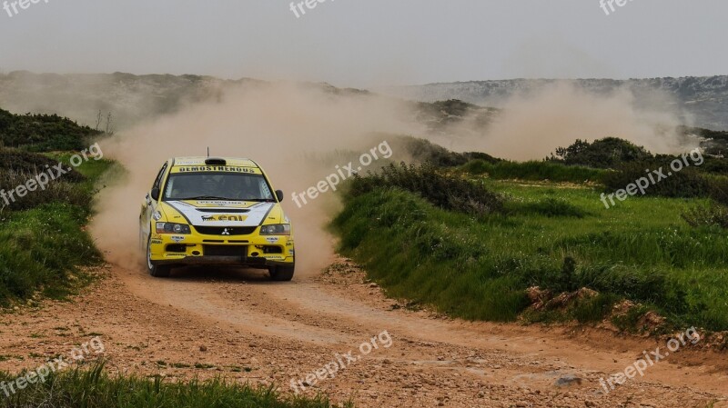 Rally Race Car Speed Sport