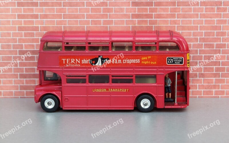 Model Car Double Decker Bus London Double Decker United Kingdom