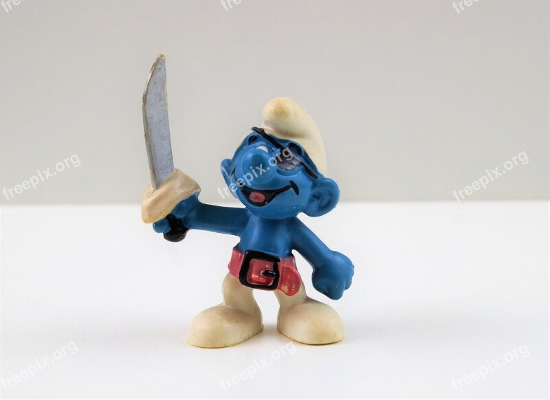 Smurf Smurfs Pirates Schlumpf Figure Toys