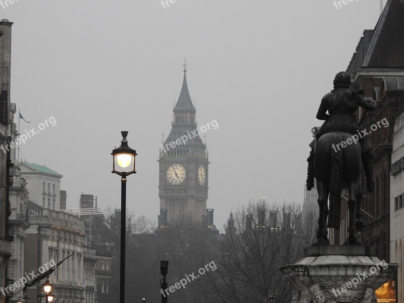 London Trafalgar Square City England English